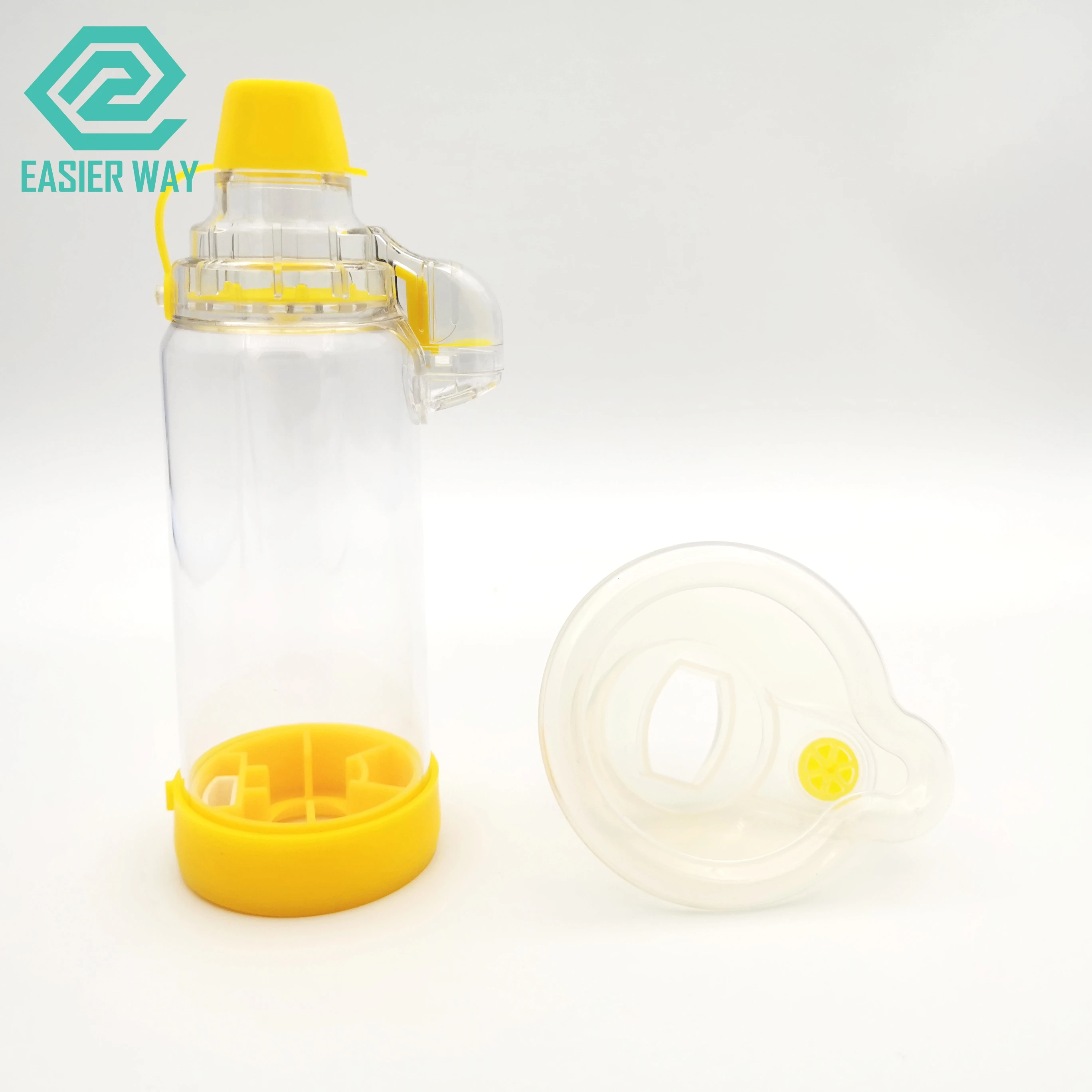 Aerosol medical device aero chamber for asthma inhaler