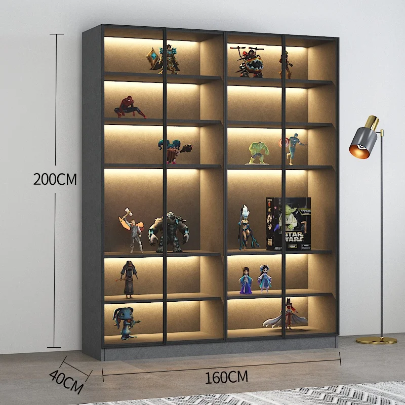 High-Grade Wine Cabinet Glass Aluminum Frame Wine Barrel Cabinet Dining Room Set Specific Use Wine Cabinet