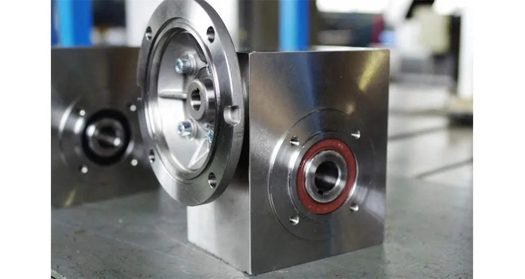 Stainless steel worm gearbox  food application gearbox