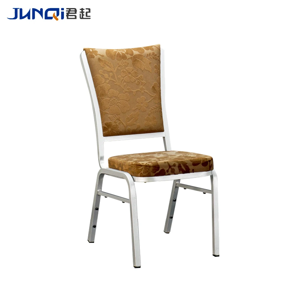 Modern design cheap aluminum stacking banquet chair aluminum chair for sale