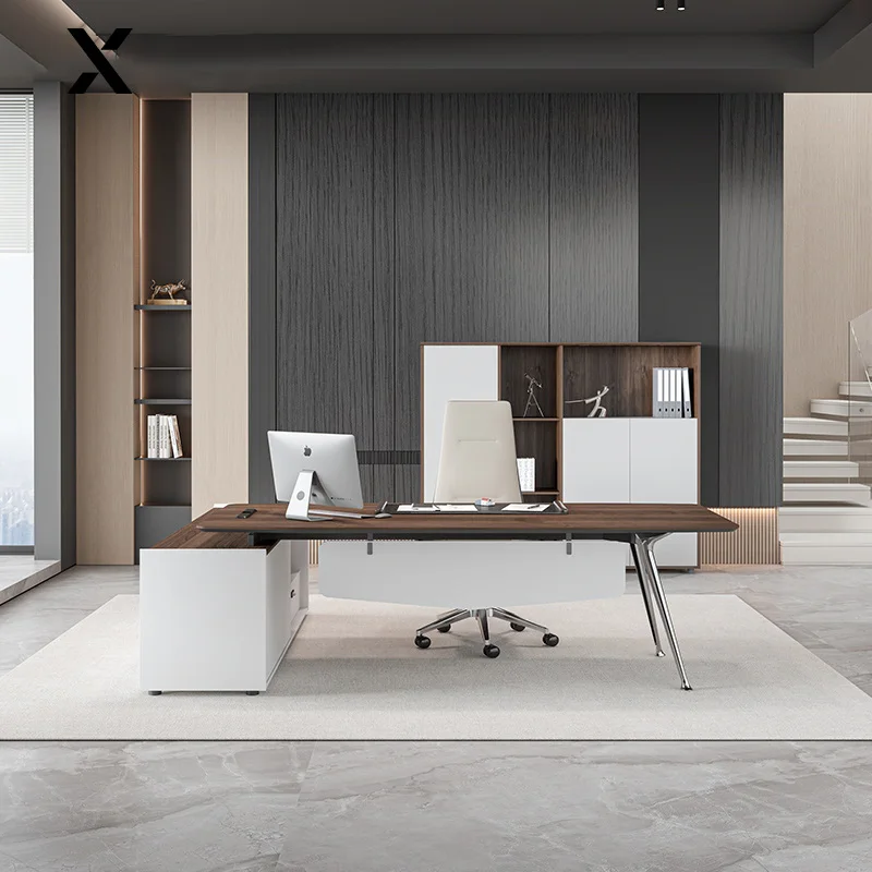 Фабрика HECHI оптовая продажа современный дизайн рабочий стол коммерческая офисная мебель