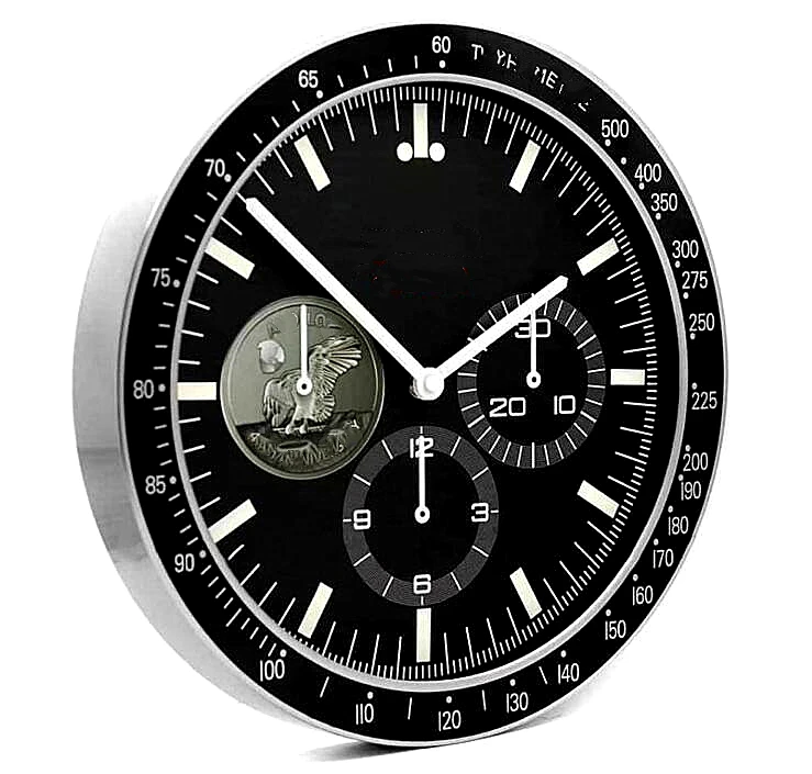 Watch Shaped Awll Clock Study for Home Decoration Wall CLOCKS Quartz Antique Style Single Face Metal Hot Sale Small Order Luxury