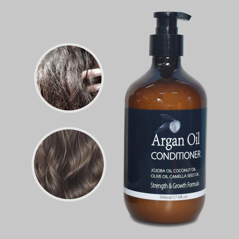 Hair Shampoo and Conditioner Set Pure Organic Sulphate Free Moroccan Argan Oil Shampoo Morocco oil Private Label