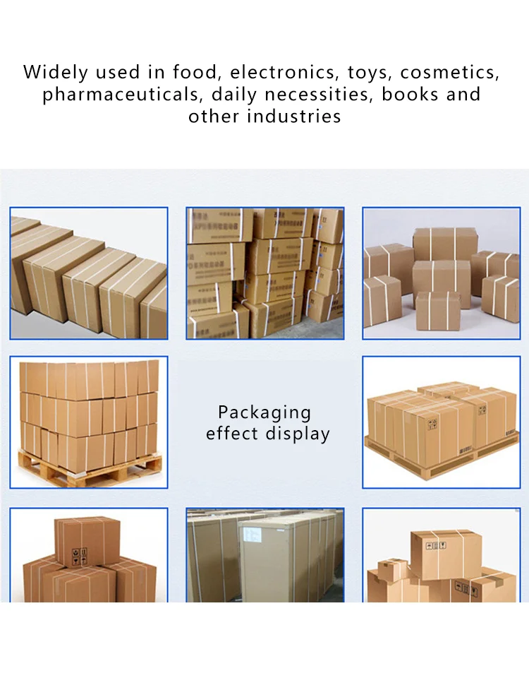 SJB Semi-Automatic Carton Strapping Machine PP Strap Box Packing & Shrink Strapping for Small Pallet PE Carton Wrap Equipment