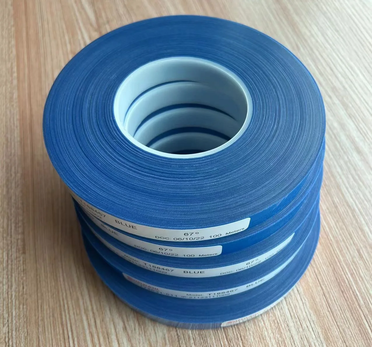 SHELDAHL Flexible Adhesive Belt Joint Tape for Making Abrasive Sanding Belt Size 19mmx100m Ruby/Blue/Pink/White T906267/T188467