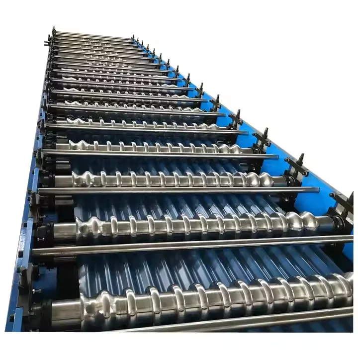 ZTRFM Full Automatic Roofing Sheet Color Coated Corrugated Steel Plate Making Machine Roll Forming Machine