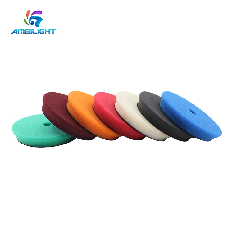 Новинка, полировальная Накладка для автомобиля с плоской поверхностью 5 дюймов, Гибкие Полировальные поролоновые накладки для автомобиля, губчатый шар