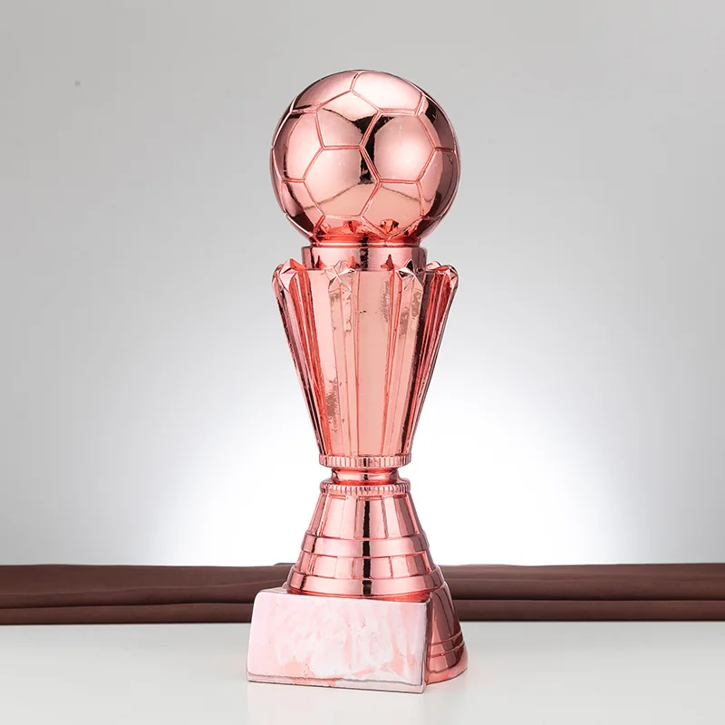 Custom Large Resin Sculpture for Sports Champions Cross-Theme Awards Plaque Featuring Basketball and Football for Sports Games