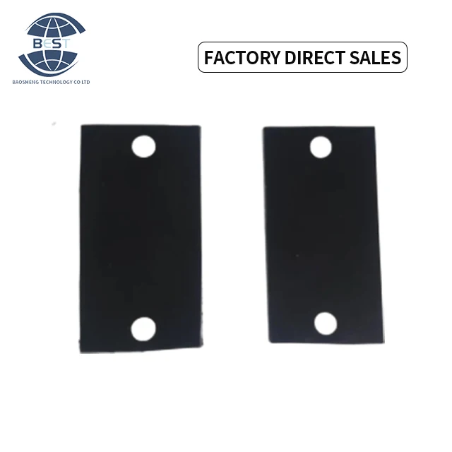 Factory new 2.5mm can be customized thickness insulation high elasticity wear-resistant two-eye rubber gasket