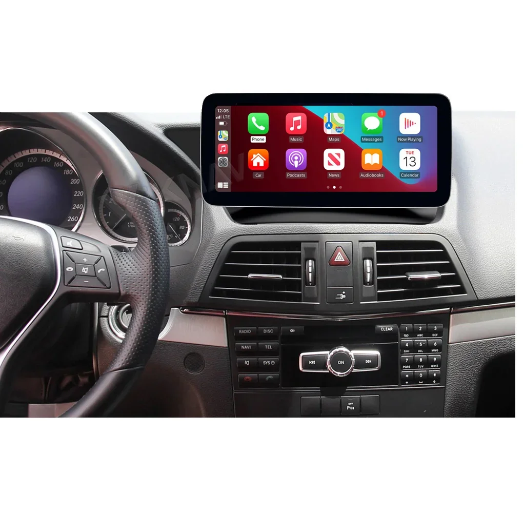 Linux System Car Radio For Mercedes Benz E Class W207 C207 A207 Stereo Carplay Wireless Auto Multimedia GPS Navigation Head Unit