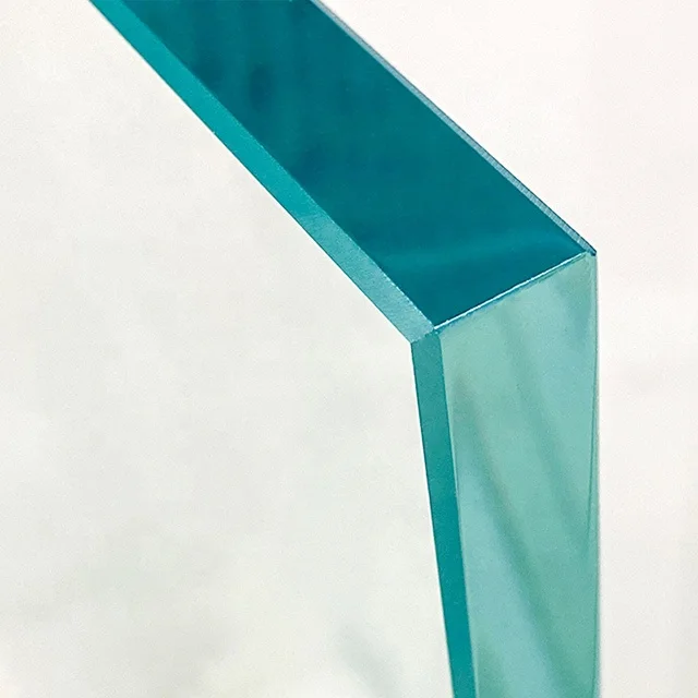 Wholesalepvb flat curved building tempered laminated glass for display racks curtain wall doors windows railing ceiling skylight