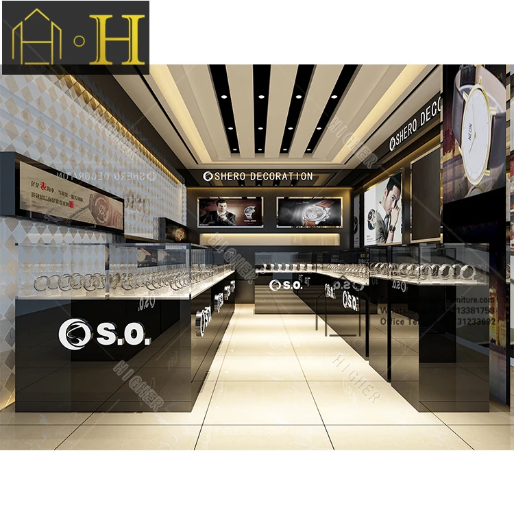Роскошный дизайн часов выставочный зал