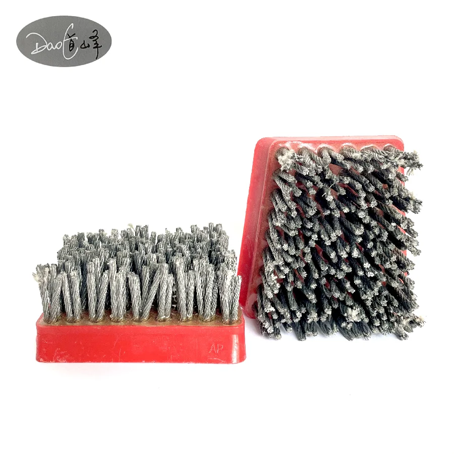 Daofeng 2023 Frankfurt Diamond Brushes Antique Antique Silicon Carbide Stone Brushes Polish Concrete Customizable Type Abrasives