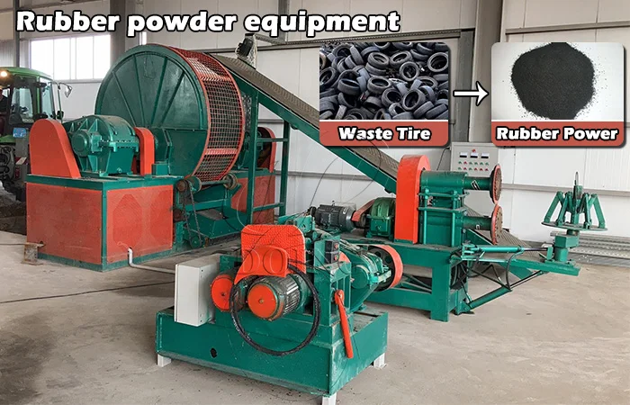 March Expo 2023 Hot Sale Waste tire recycling production line for Recycling Tire Rubber Powder to Fuel Pyrolysis Plant