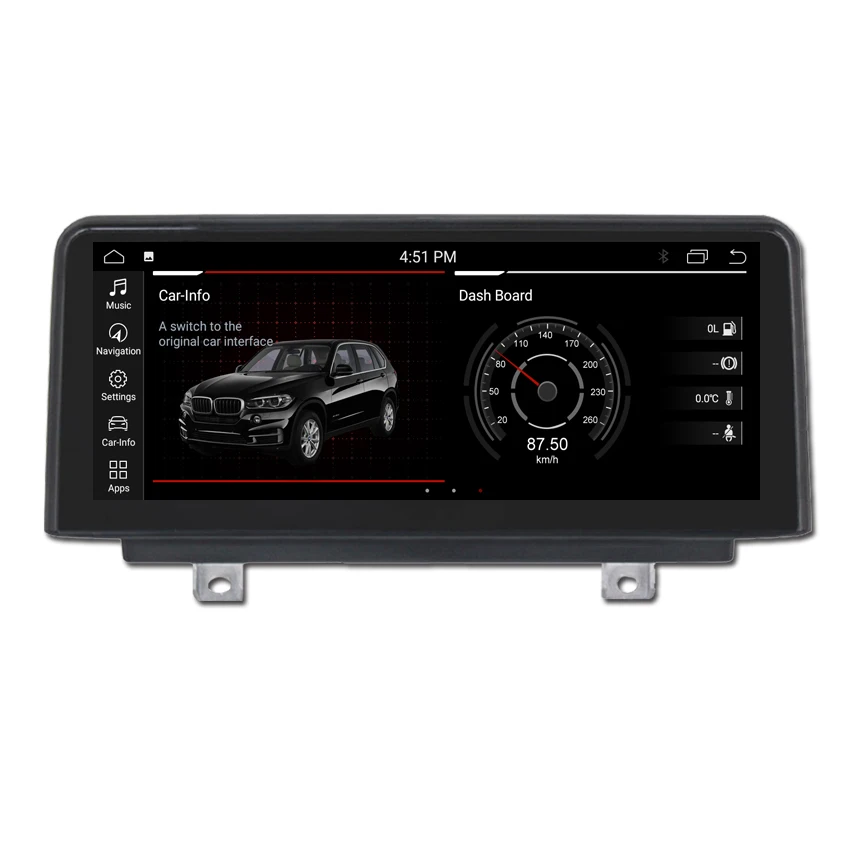 10,25 дюймовый Android 10 8 core CPU 4 + 64G Автомобильный без DVD-плеера с USB WIFI Аудио Видео GPS навигация автомобильное радио для BMW F20 F21