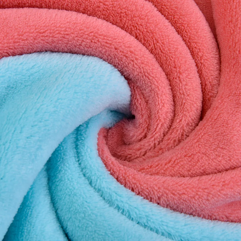 288F Coral Fleece Fabric 100% Polyester High Quality Material for Clothing and Home Decor