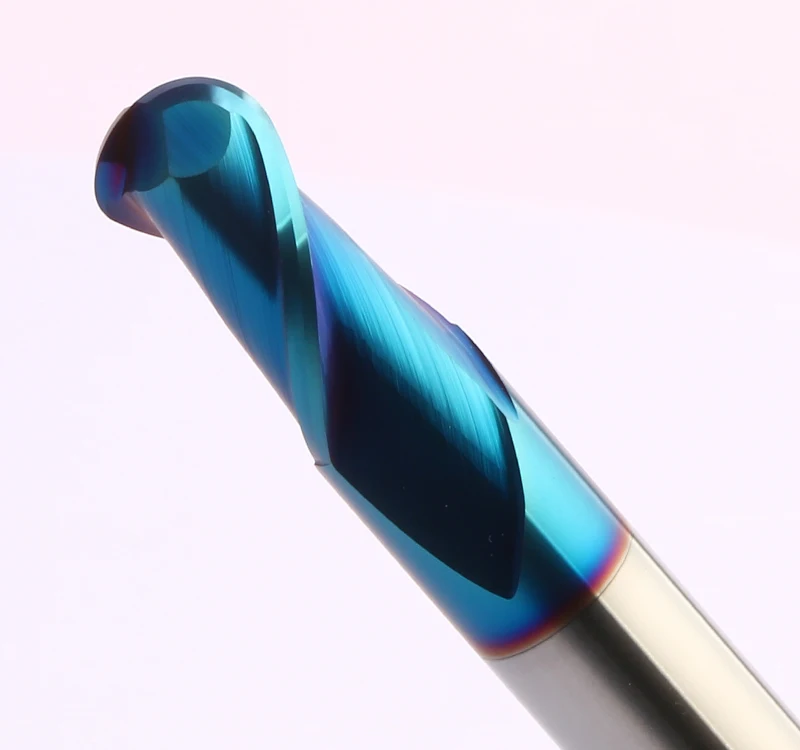 Dia 6mm HRC 65 Long Tool Life Tungsten  Milling cutter for cnc cutting  Carbide Ball Nose End Mill fresas