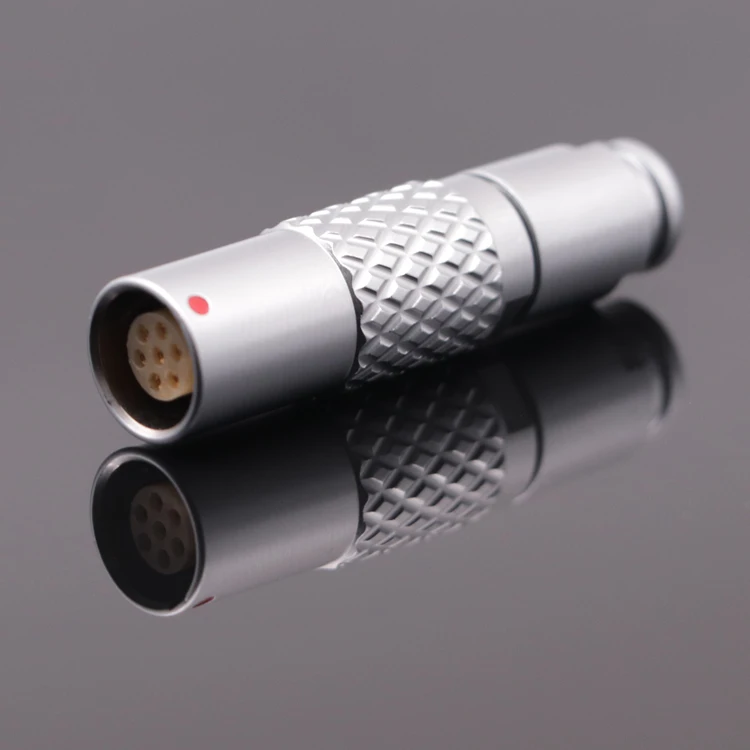 circular socket cable harness 6 pin M9 PHG 0B IP65 waterproof Solenoid Valve connectors