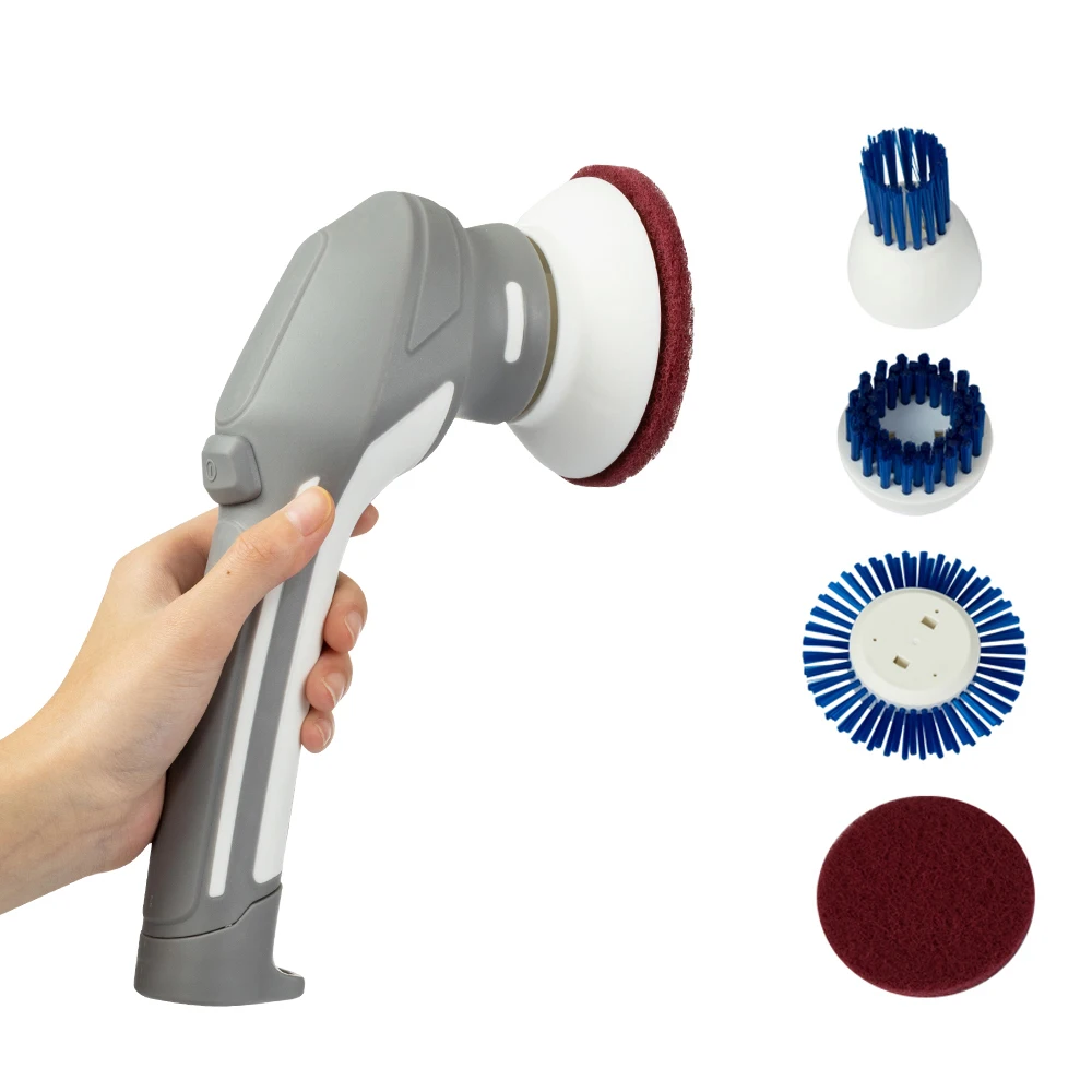 Cheap electric spin scrubber turbo scrub cleaning brush