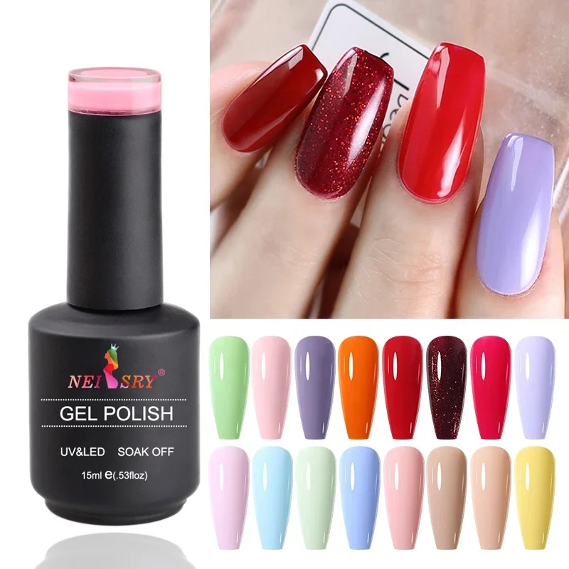 Neiss Natural Organic Super Vegan Gel Nail Polish OEM Private Label UV LED For Nail Salon & Home