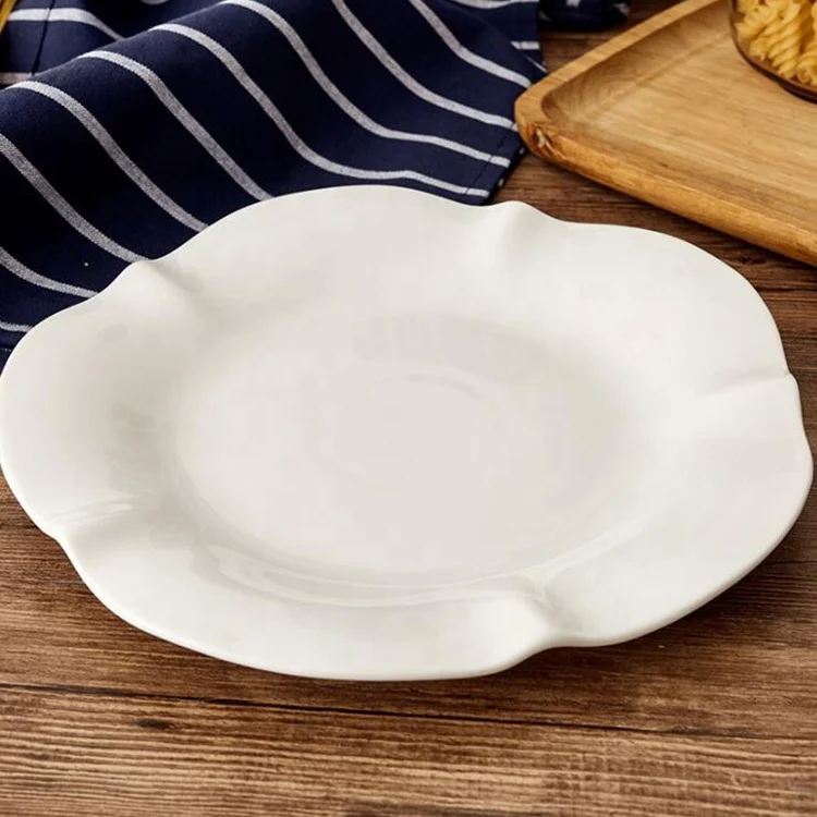 
eco ware white porcelain dessert plates 