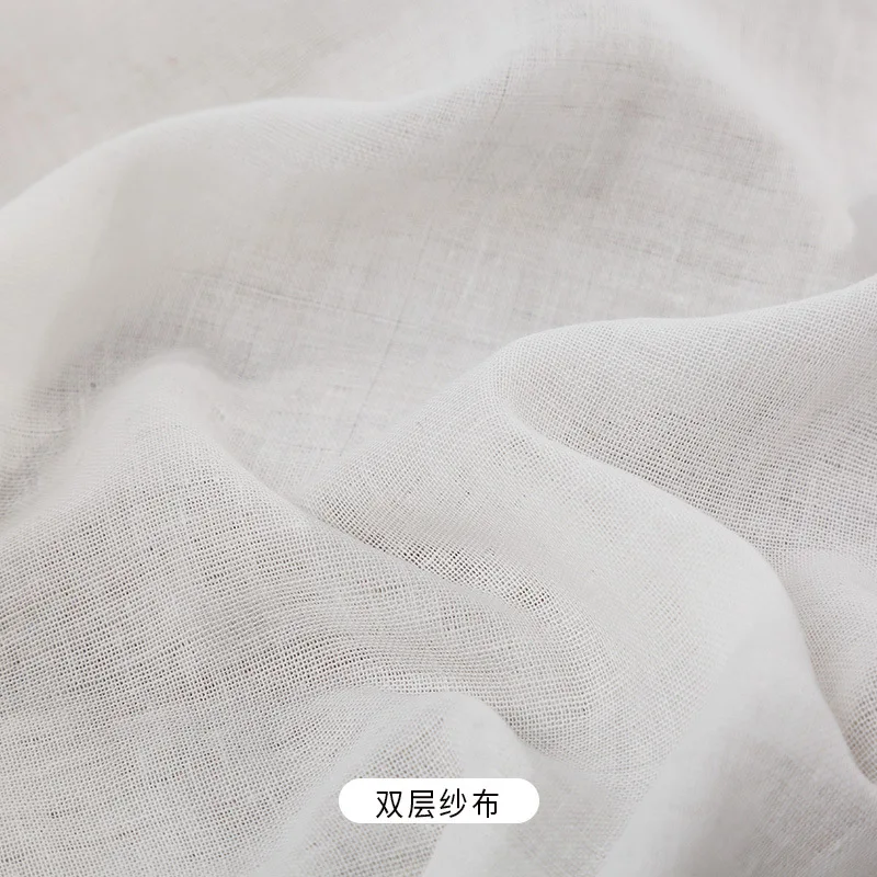 Factory wholesale eco-friendly 100% cotton double gauze fabric
