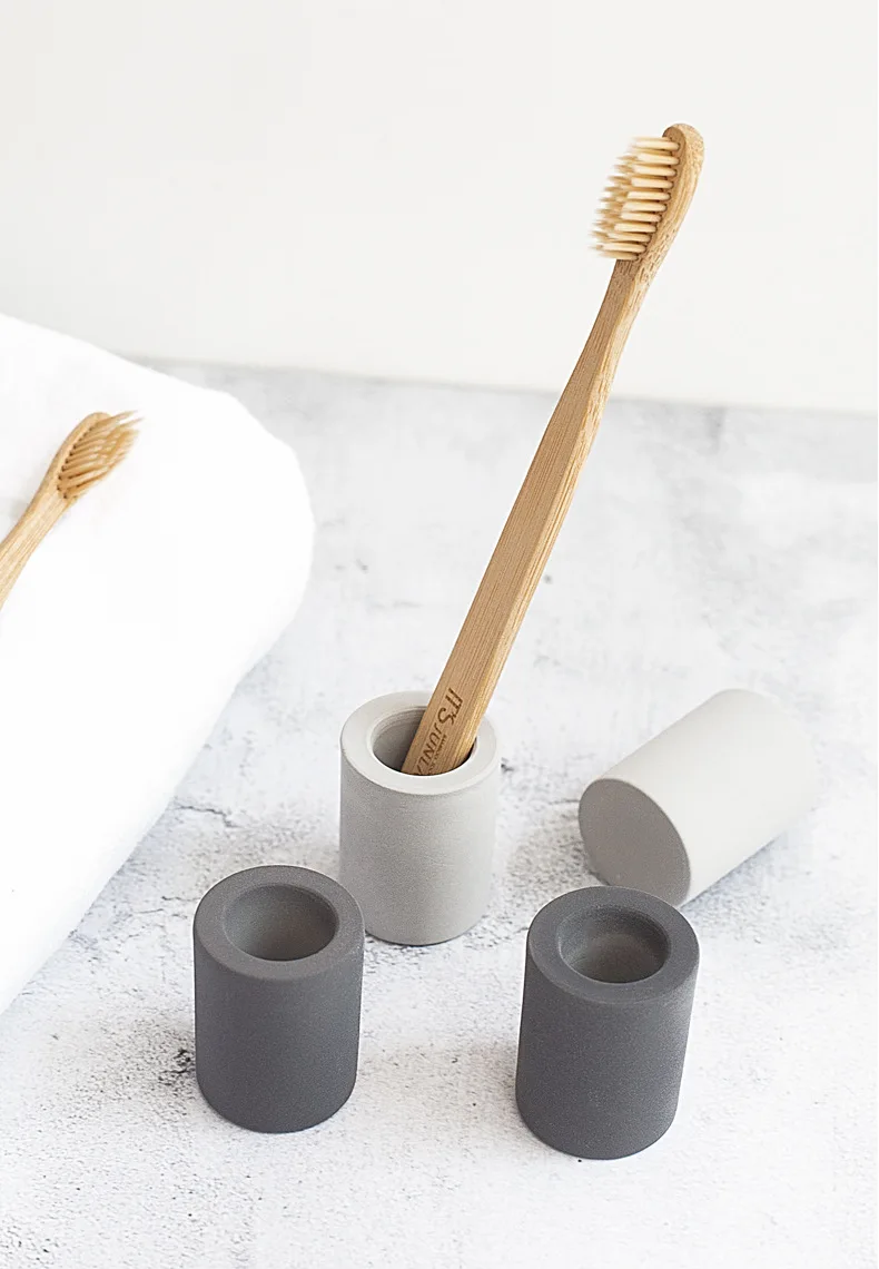 New Technology Quickly Dry Small Size Water Mugs Diatomite Wash Brush Cup