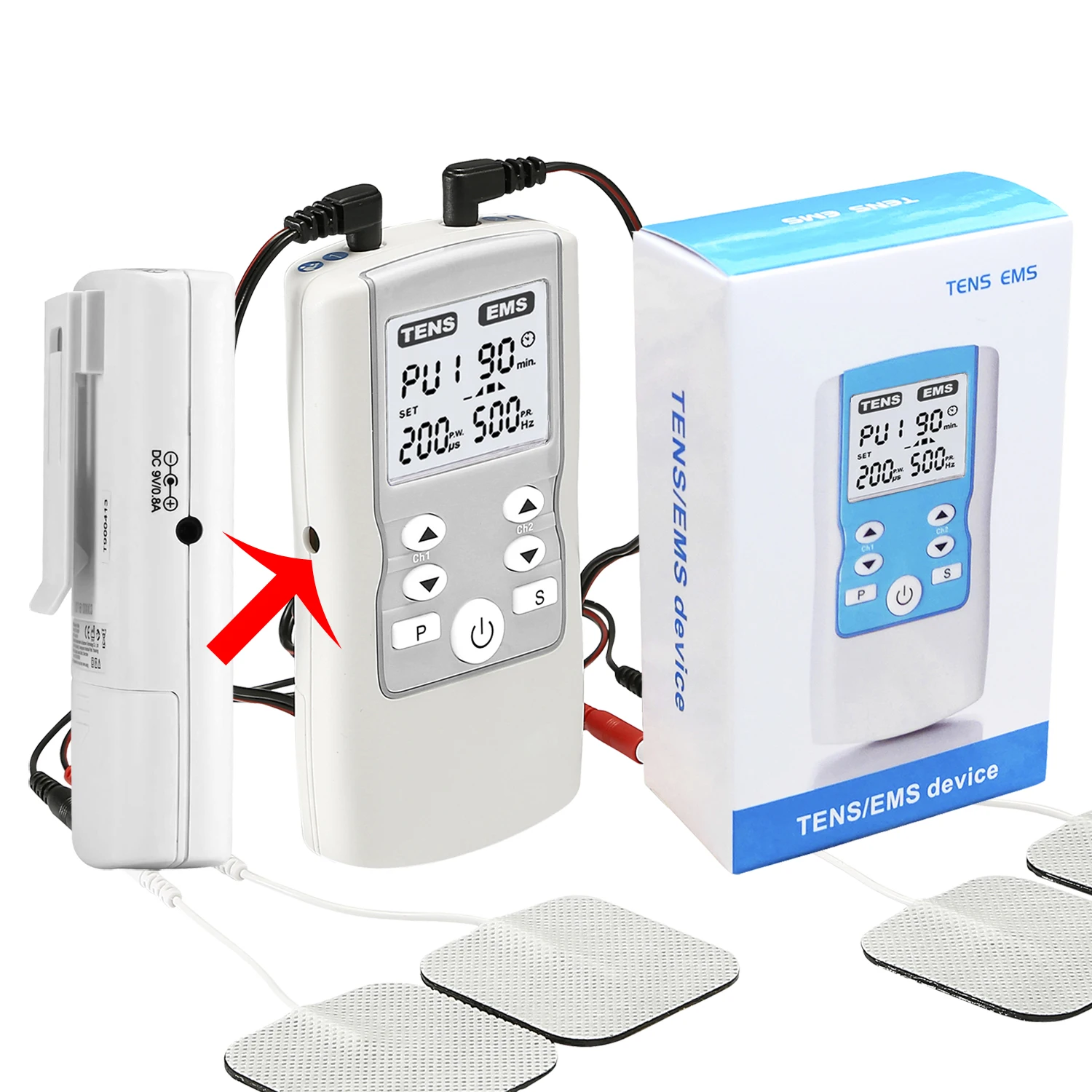36 Modes Factory Price OEM/ODM Digital Therapy Machine memory function EMS TENS Unit
