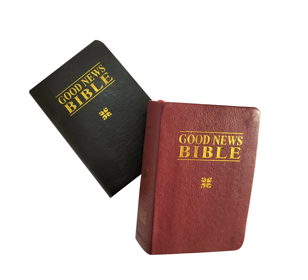 Mini Full Stock Receive Custom Size Book Printing NIV Bible English Soft Cover Gold Plated Bible Book