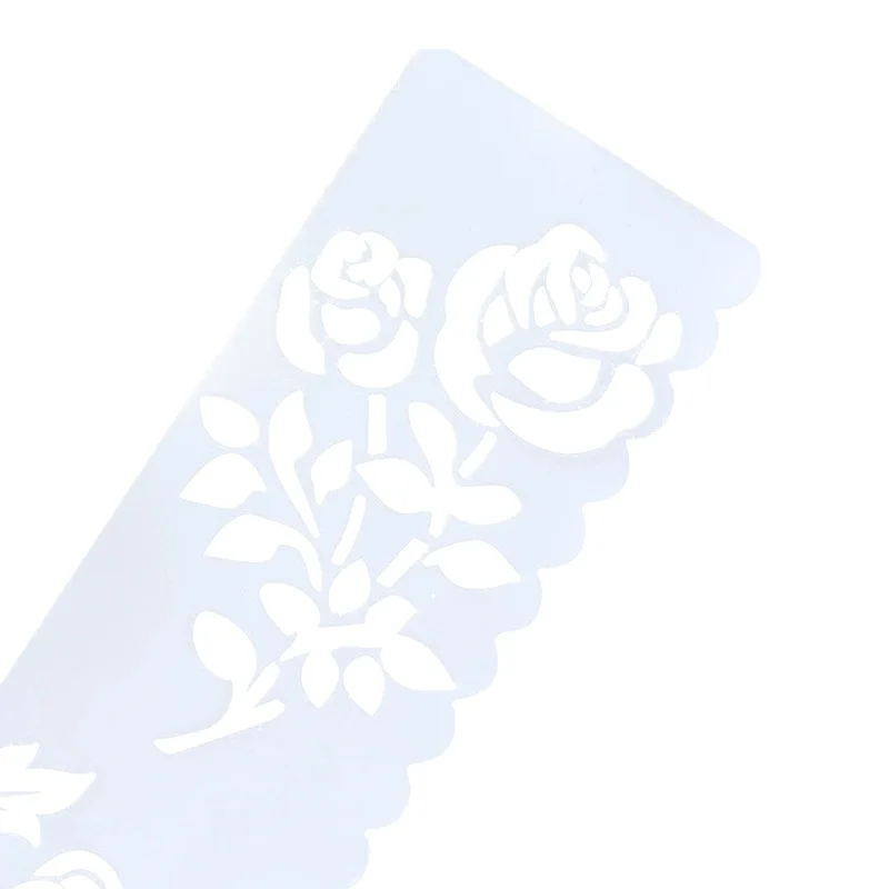 Оптовая продажа цена длинная полоса картина шаблон Новый стиль полые длинные рука учетной записи чертежная линейка