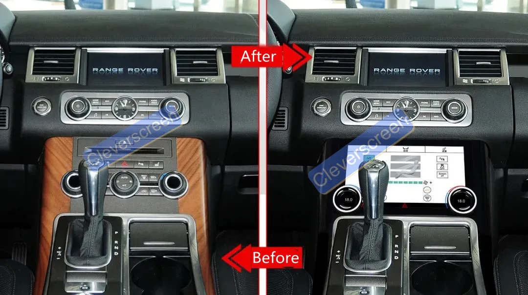 Full Touch LCD AC Panel Screen  Car Air Conditioning Climate Original Display For Land Rover Range Rover Sport L320 2010-2013