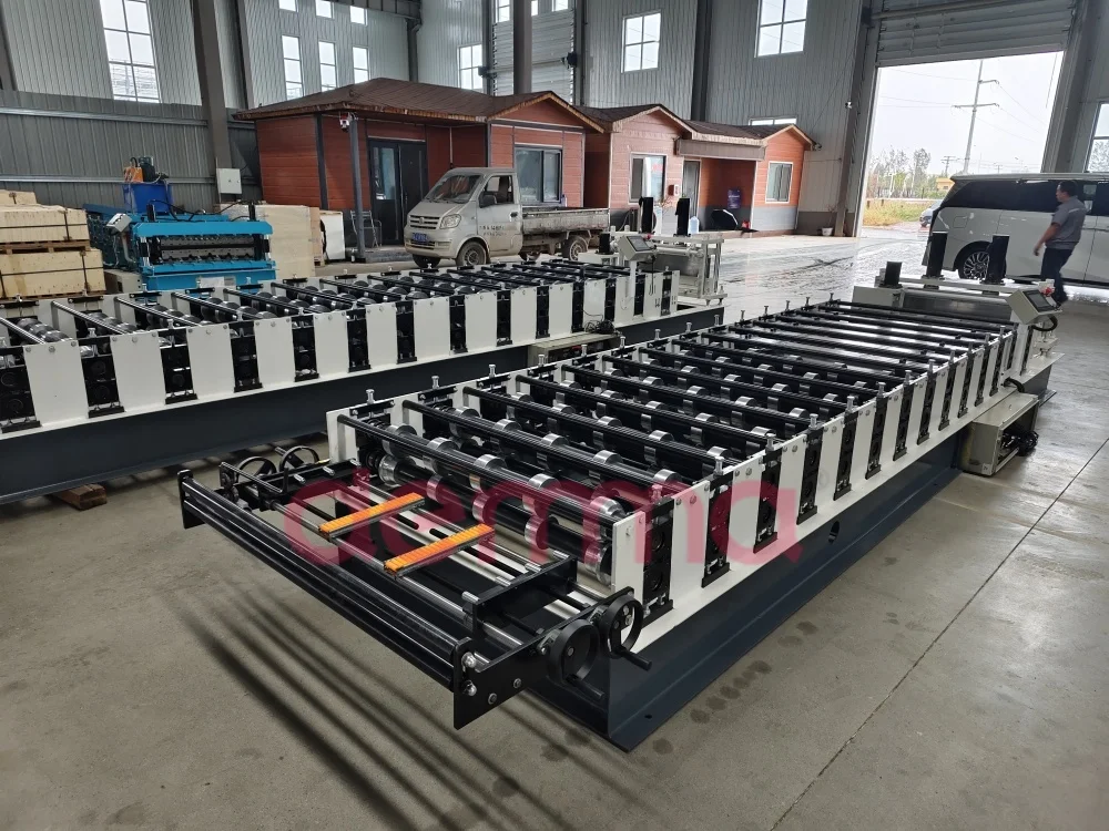 High Productivity Sandwich Panel Surface and Edge Profiling Roll Forming Line