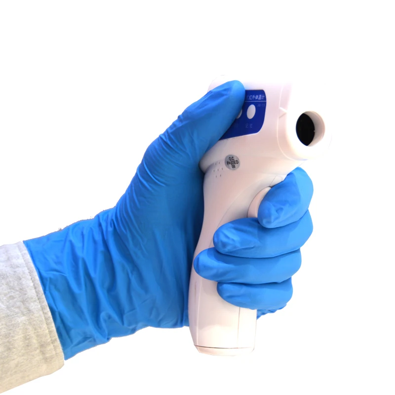 Working gloves nitrile powder free examination gloves