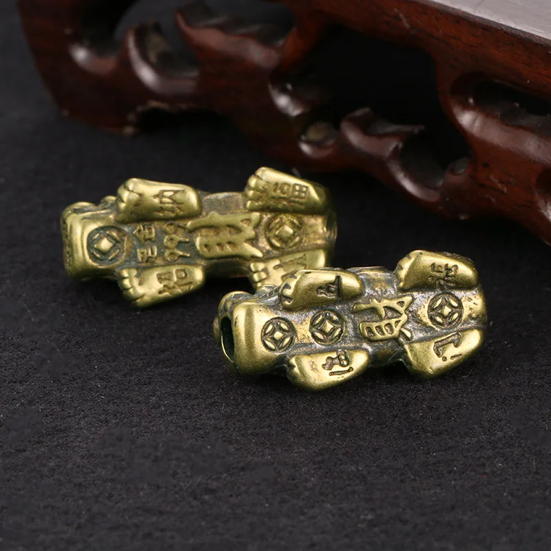 Solid copper casting brave 3D accessories bracelet pendant Jucai safe crafts diy jewelry wholesale