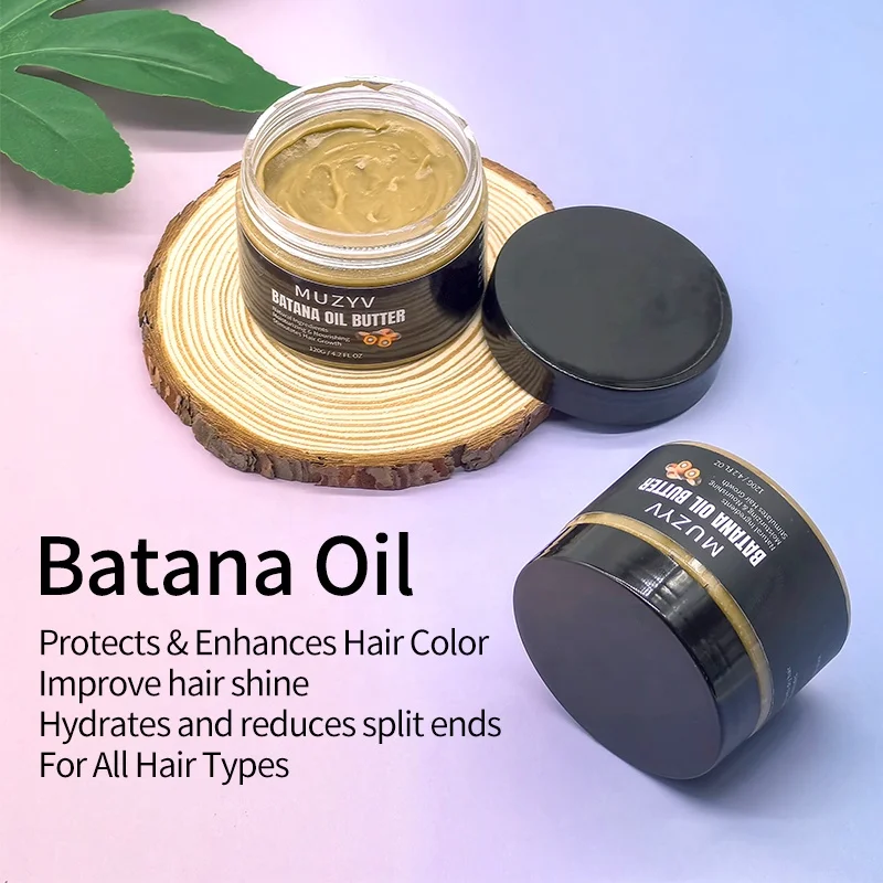 Private Label Batana Oil Pure Organic Batana Oil Wholesale Anti Loss Luxury Hair Regrowth Batana Oil
