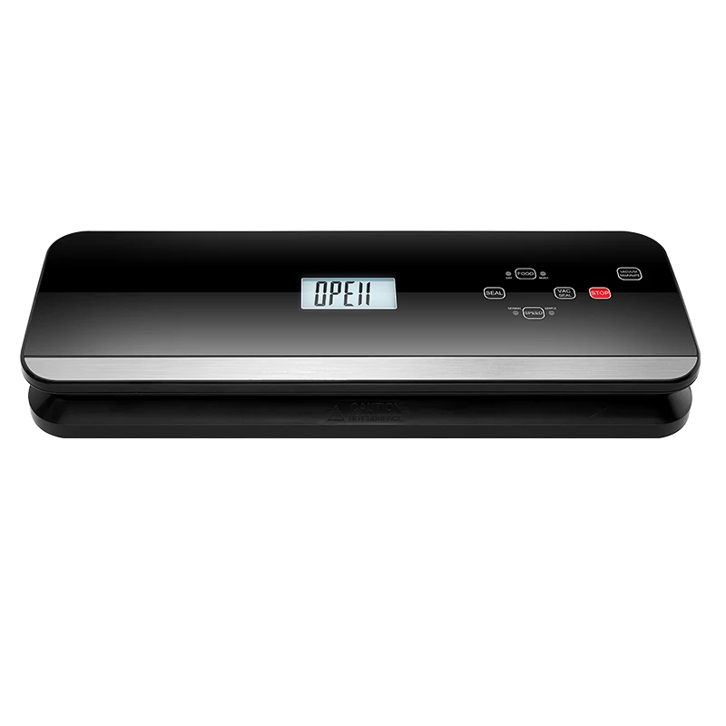 Прямая Продажа с фабрики Электрический бытовой вакуумный упаковщик для пищевых продуктов полностью автоматическое управление кнопкой со встроенным резаком ЖК-экран