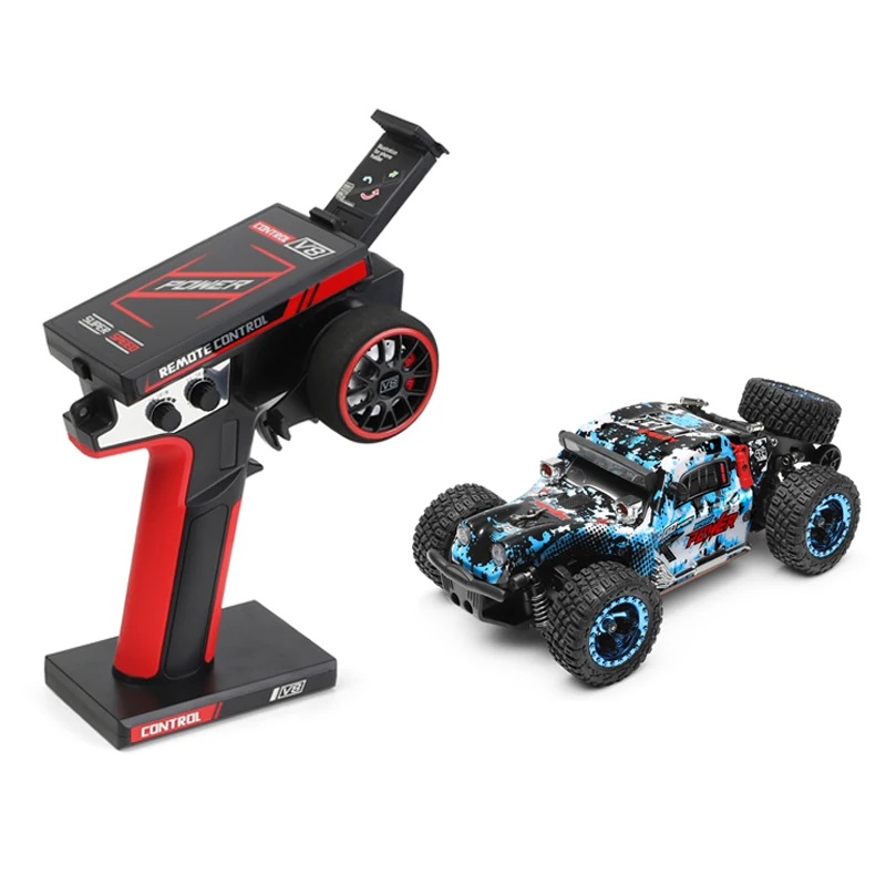 1/28 2.4G 4WD RC Car Off-Road Climbing High Speed LED Light Truck Full Proportional Vehicles Models Wltoys 284161