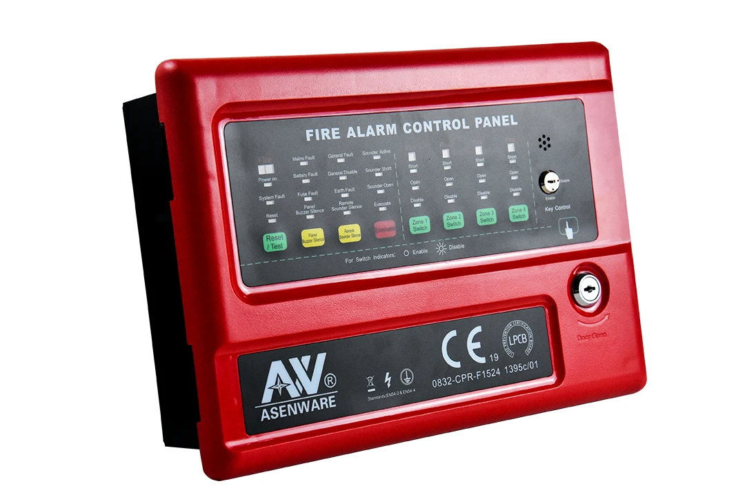 2 zone Conventional smoke alarm Fire alarm control Panel