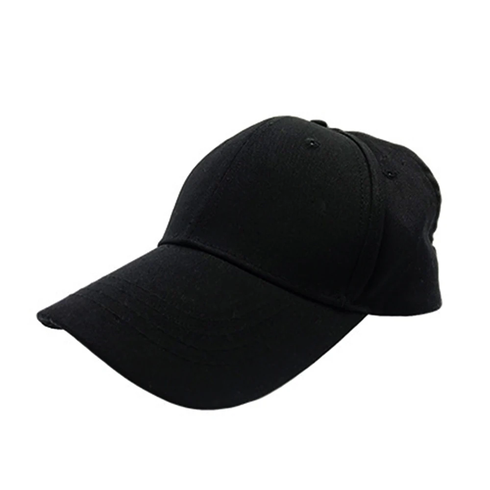 lady hat fashion full black white red customized lady Women Natural Curly Hair Baseball Cap  Afro Puff Ponytail Hat for girl