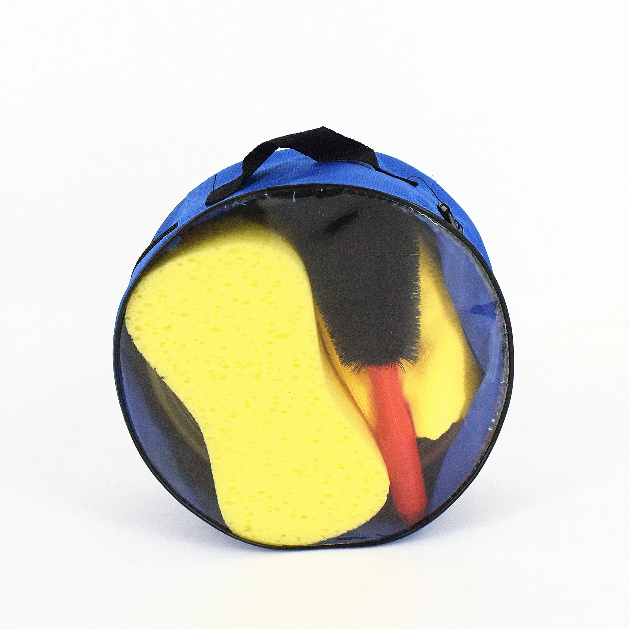 
bag package Car Wash Kit Collapsible Bucket Case microfiber Towels wash Sponge wheel brush 
