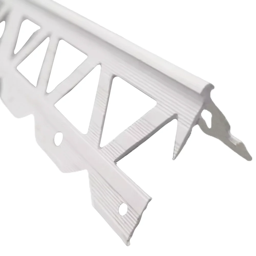 Pvc corner bead waterproof flexible decorative wall corner us stucco corner bead