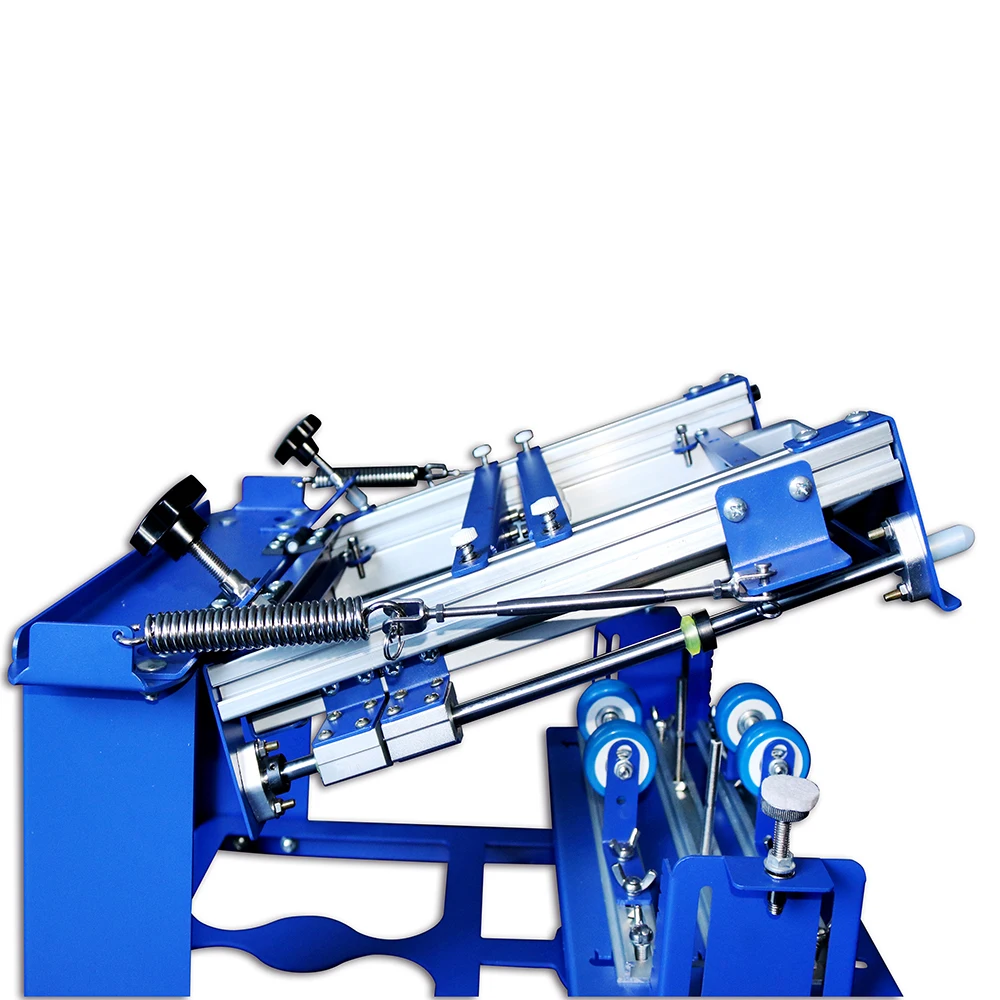 
manual bottle silk screen printing machine on glass bottle machine 