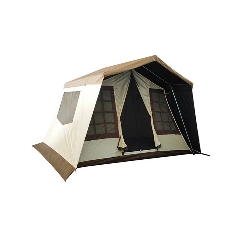 APZ181 Factory Wholesale Villa Outdoor Tent House Row Tunnel Camping 4-6 Person Portable Tent