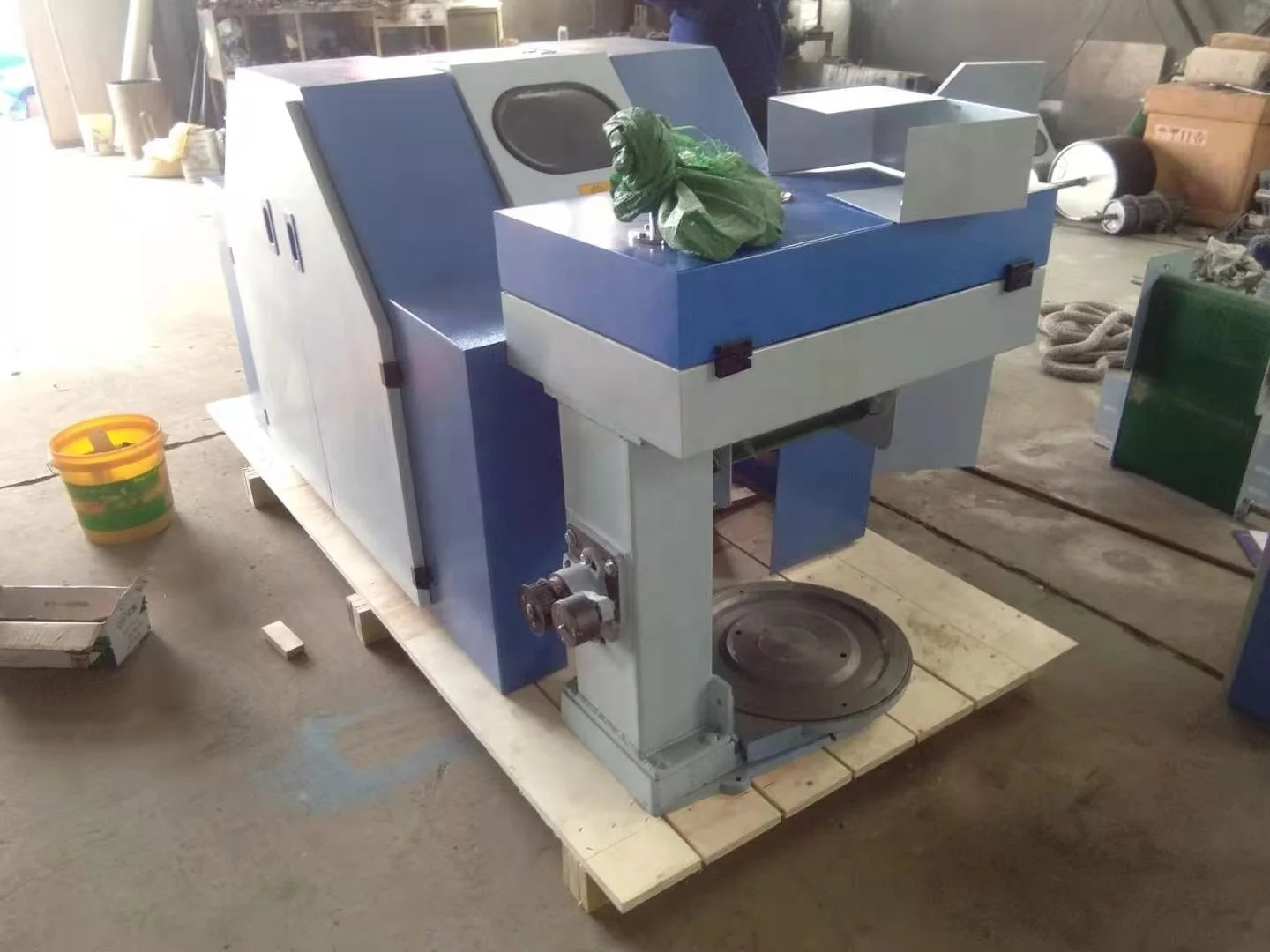 Easy operation industrial small Hemp Cashmere Fiber Cotton Combing Sliver Sheep Wool Carding Knitting Machine