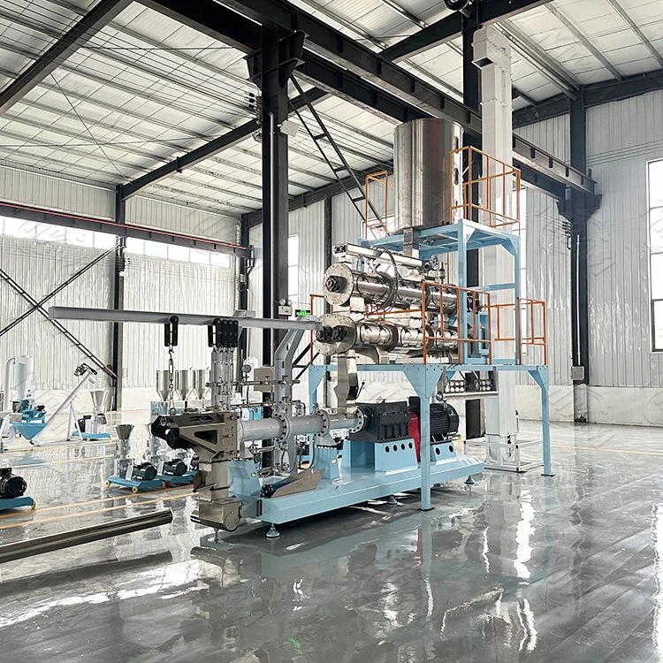 Automatic Manufacture Extruder line For Pet Food Production Cats Dogs feed Wet Dog Food Extrud Machine Price