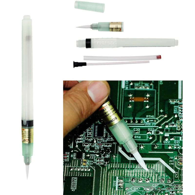 Hot Selling Bonkote BON-102L Flux Pen/ Flux Coating Tool soldering pen for welding solar cell