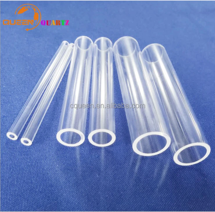 Small diameter clear capillary silica uv quartz tube
