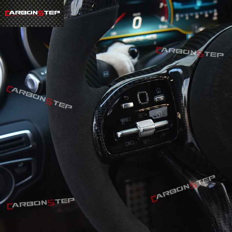 Car Steering Wheel For Mercedes Benz AMG GL550  C250 S350 C350 E350 ML 166 CLA 180 ML 164 G500 Carbon Fiber Steering Wheel