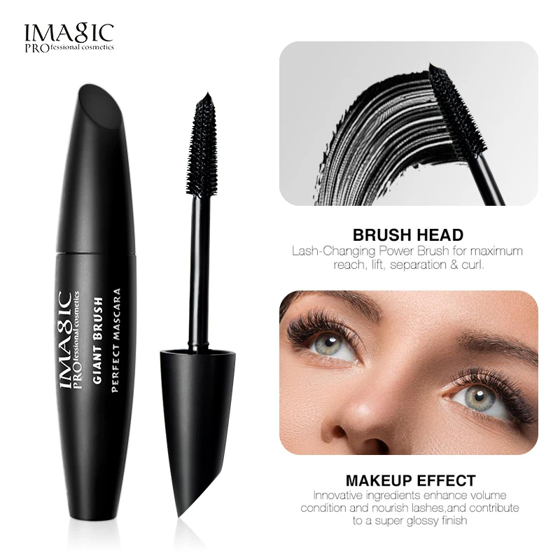 IMAGIC With Low Moq Best Mascara Waterproof Mascara Small Volume Nourishing Volumizing Thickens Eyelash Organic Mascara