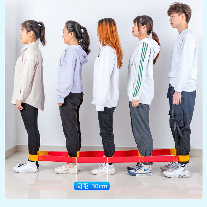 Fun Games Team Building Expansion Activity Props Team Outdoor Games Tram Big Foot Board
